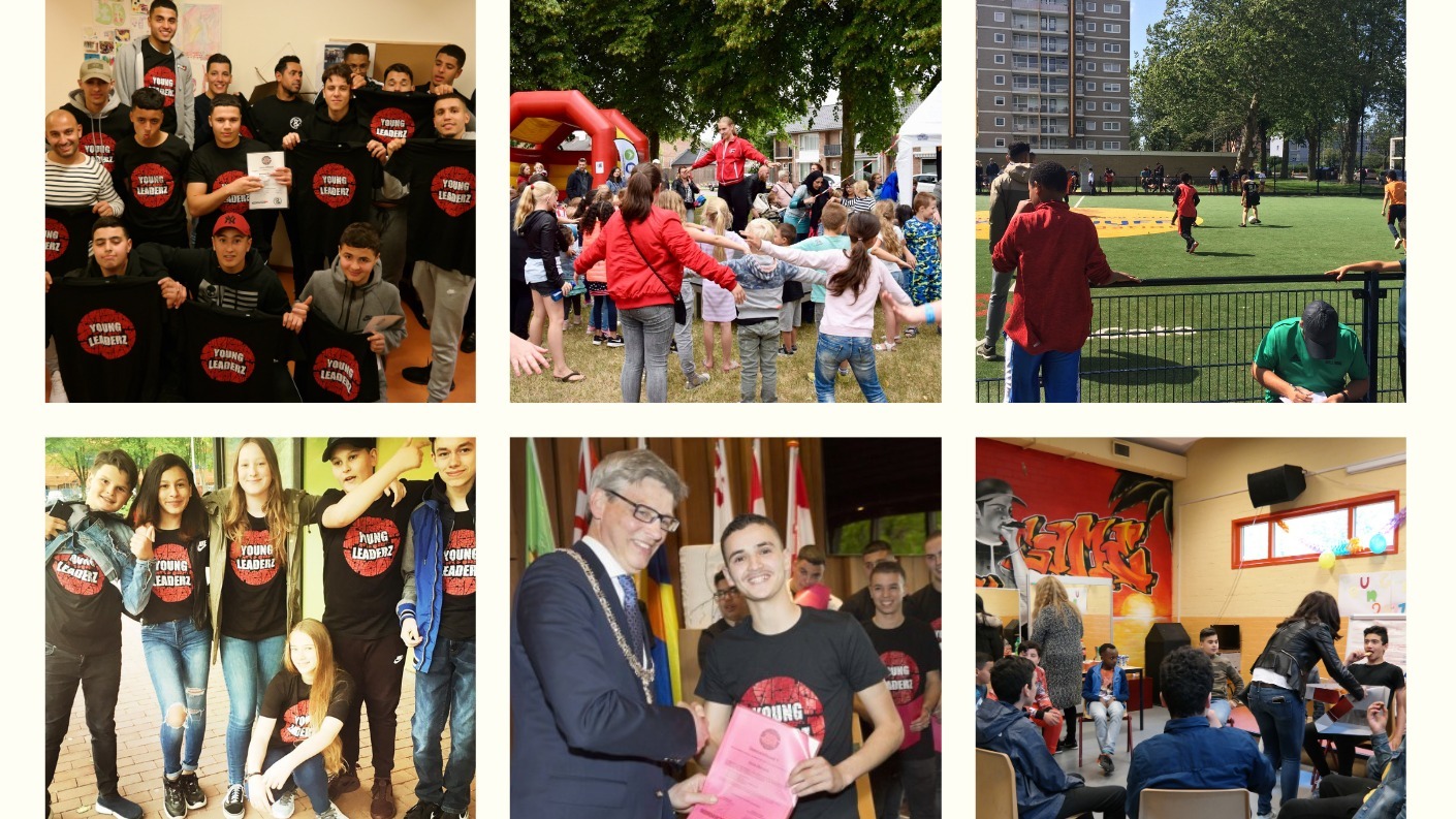 Foto van Young Leaders door het hele land